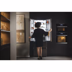 Haier FD 70 Serie 7 HFW7720EWMP frigo américain Pose libre 477 L E Gris - Vue supplémentaire 9