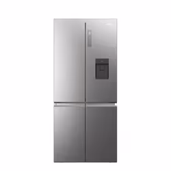 Haier Cube 83 Serie 7 HCW7819EHMP, Pose libre, Porte française, Platine, Acier inoxydable, LED, Tactile, Sur la porte