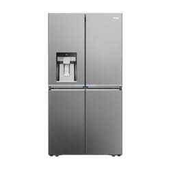 Haier Cube 90 Serie 7 HCR7918EIMP frigo américain Pose libre 601 L E Platine, Acier inoxydable