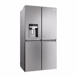 Haier Cube 90 Serie 7 HCR7918EIMP frigo américain Pose libre 601 L E Platine, Acier inoxydable - Vue supplémentaire 2