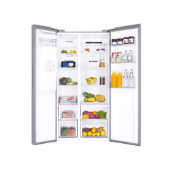 Haier SBS 90 Serie 3 HSOGPIF9183 frigo américain Pose libre 515 L F Argent - Vue supplémentaire 3