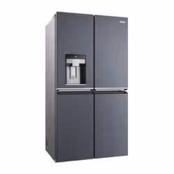 Haier Cube 90 Serie 7 HCR7918EIMB frigo américain Pose libre 601 L E Noir