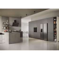 Haier SBS 90 Serie 3 HSR3918EIMP frigo américain Pose libre 515 L E Platine, Acier inoxydable - Vue supplémentaire 18