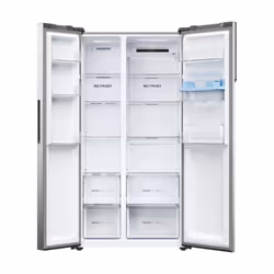 Haier SBS 90 Serie 5 HSR5918DWMP frigo américain Pose libre 521 L D Platine, Acier inoxydable - Vue supplémentaire 3