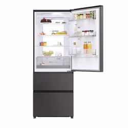 Haier 3D 70 Serie 5 HTR5719ENPT réfrigérateur-congélateur Pose libre 528 L E Noir