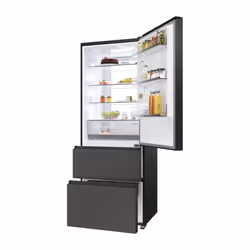 Haier 3D 70 Serie 5 HTR5719ENPT réfrigérateur-congélateur Pose libre 528 L E Noir - Vue supplémentaire 8