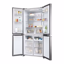 Haier Cube 83 Serie 3 HCR3818ENMM Réfrigérateur Américain 4 Portes 467 L Inox - Vue supplémentaire 16