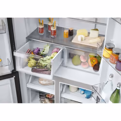 Haier Cube 83 Serie 3 HCR3818ENMM Réfrigérateur Américain 4 Portes 467 L Inox - Vue supplémentaire 6