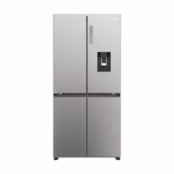Haier Cube 83 Serie 3 HCR3818EWMM, Pose libre, Porte française, Platine, Acier inoxydable, LED, Boutons, Tactile, LCD