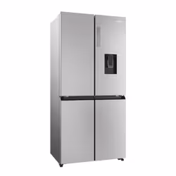 Haier Cube 83 Serie 3 HCR3818EWMM frigo américain Pose libre 463 L E Platine, Acier inoxydable - Vue supplémentaire 4