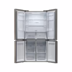 Haier Cube 90 Serie 5 HCR5919ENMM frigo américain Pose libre 643 L E Platine, Acier inoxydable - Vue supplémentaire 2