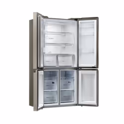 Haier Cube 90 Serie 5 HCR5919ENMM frigo américain Pose libre 643 L E Platine, Acier inoxydable - Vue supplémentaire 4