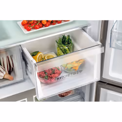 Haier Cube 90 Serie 5 HCR5919ENMM frigo américain Pose libre 643 L E Platine, Acier inoxydable - Vue supplémentaire 7