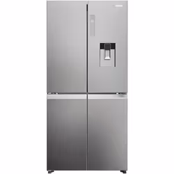 Haier Cube 83 Serie 5 HCW58F18EHMP, Pose libre, Porte française, Platine, Acier inoxydable, LED, Tactile, Sur la porte