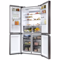 Haier HCR79F19EHMD Réfrigérateur Américain French Door 642 L Inox - Vue supplémentaire 11