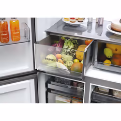 Haier HCR79F19EHMD Réfrigérateur Américain French Door 642 L Inox - Vue supplémentaire 5