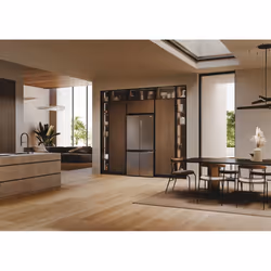 Haier Cube 90 Serie 7 HCR79F19ENMM frigo américain Pose libre 646 L E Platine, Acier inoxydable - Vue supplémentaire 10