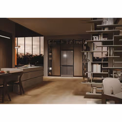 Haier Cube 90 Serie 7 HCR79F19ENMM frigo américain Pose libre 646 L E Platine, Acier inoxydable - Vue supplémentaire 13