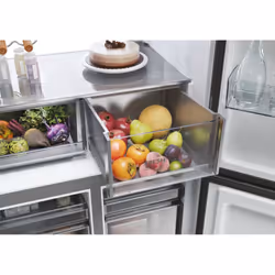 Haier Cube 90 Serie 7 HCR79F19ENMM frigo américain Pose libre 646 L E Platine, Acier inoxydable - Vue supplémentaire 21