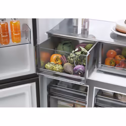 Haier Cube 90 Serie 7 HCR79F19ENMM frigo américain Pose libre 646 L E Platine, Acier inoxydable - Vue supplémentaire 22