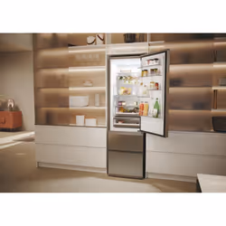Haier 3D 60 Serie 5 HTW5620DNMG réfrigérateur-congélateur Pose libre 414 L D Argent - Vue supplémentaire 27