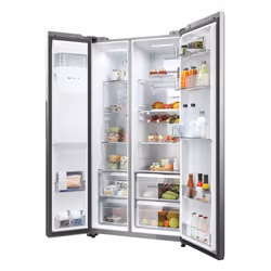 Haier SBS 90 Serie 5 HSW59F18EIMM Réfrigérateur Américain 601 L Inox - Vue supplémentaire 8