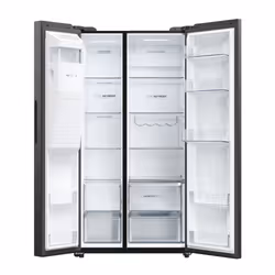 Haier SBS 90 Serie 5 HSW59F18EIPT frigo américain Pose libre 601 L E Noir - Vue supplémentaire 3