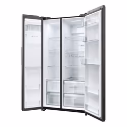Haier SBS 90 Serie 5 HSW59F18EIPT frigo américain Pose libre 601 L E Noir - Vue supplémentaire 9