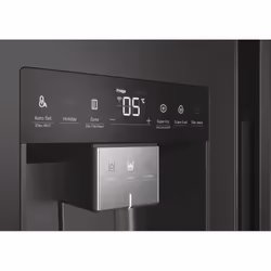 Haier SBS 90 Serie 5 HSW79F18DIPT frigo américain Pose libre 601 L D Noir - Vue supplémentaire 21