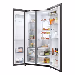 Haier SBS 90 Serie 5 HSW79F18DIPT frigo américain Pose libre 601 L D Noir - Vue supplémentaire 8