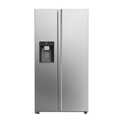 Haier SBS 90 Serie 5 HSW59F18DIMM frigo américain Pose libre 601 L D Platine, Acier inoxydable
