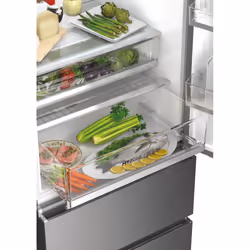 Haier 3D 70 Serie 7 HTW7720DNMP Pose libre 486 L D Platine, Acier inoxydable - Vue supplémentaire 7