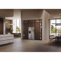 Haier SBS 90 Serie 5 HSW79F18CIMM frigo américain Pose libre 601 L C Platine, Acier inoxydable - Vue supplémentaire 24