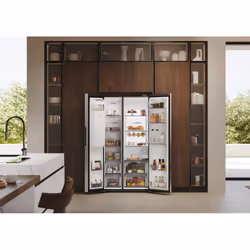 Haier SBS 90 Serie 5 HSW79F18CIMM frigo américain Pose libre 601 L C Platine, Acier inoxydable - Vue supplémentaire 25
