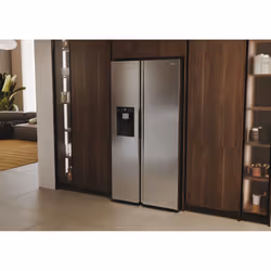 Haier SBS 90 Serie 5 HSW79F18CIMM frigo américain Pose libre 601 L C Platine, Acier inoxydable - Vue supplémentaire 27