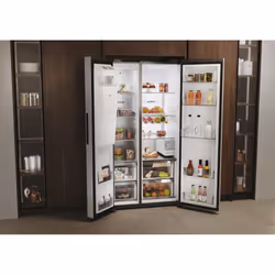 Haier SBS 90 Serie 5 HSW79F18CIMM frigo américain Pose libre 601 L C Platine, Acier inoxydable - Vue supplémentaire 28