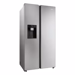 Haier SBS 90 Serie 5 HSW79F18CIMM frigo américain Pose libre 601 L C Platine, Acier inoxydable - Vue supplémentaire 4