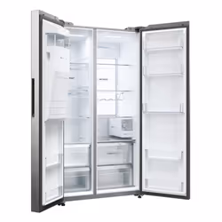 Haier SBS 90 Serie 5 HSW79F18CIMM frigo américain Pose libre 601 L C Platine, Acier inoxydable - Vue supplémentaire 6
