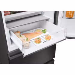 Haier 3D 60 Serie 5 HTW5618ENPT Réfrigérateur Combiné 360 L Noir - Vue supplémentaire 12
