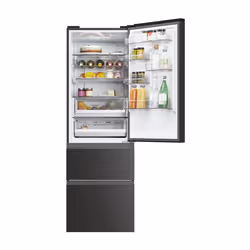 Haier 3D 60 Serie 5 HTW5618ENPT réfrigérateur-congélateur Pose libre 360 L E Noir