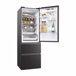 Haier 3D 60 Serie 5 HTW5618ENPT Réfrigérateur Combiné 360 L Noir - Vue supplémentaire 5