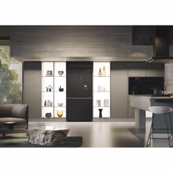 Haier Cube 83 Serie 7 HCR7818DWPT frigo américain Pose libre 467 L D Noir - Vue supplémentaire 16