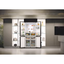 Haier Cube 83 Serie 7 HCR7818DWPT frigo américain Pose libre 467 L D Noir - Vue supplémentaire 19