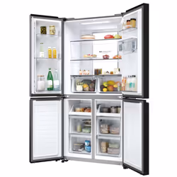Haier Cube 83 Serie 7 HCR7818DWPT frigo américain Pose libre 467 L D Noir - Vue supplémentaire 6