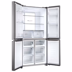 Haier Cube 83 Serie 7 HCR7818DNMM frigo américain Pose libre 467 L D Acier inoxydable