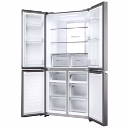 Haier Cube 83 Serie 7 HCR7818DNMM frigo américain Pose libre 467 L D Acier inoxydable - Vue supplémentaire 5