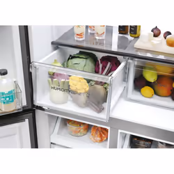Haier Cube 83 Serie 7 HCR7818DNMM frigo américain Pose libre 467 L D Acier inoxydable - Vue supplémentaire 7