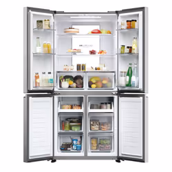 Haier Cube 83 Serie 7 HCR7818DNMM frigo américain Pose libre 467 L D Acier inoxydable - Vue supplémentaire 8