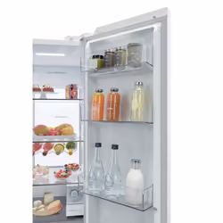 Haier HSW79F18DIGW Réfrigérateur-congélateur côte à côte 601 L Blanc classe D No Frost - Vue supplémentaire 8