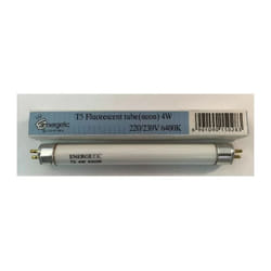 Energetic Lighting - EL4W6400K Tube T5 Mini Fluorescent G5 4W 6400K 220/230V L136mm